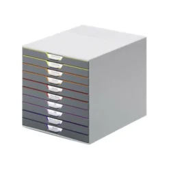 Durable Varicolor - Module de classement 10 tiroirs - multicolore