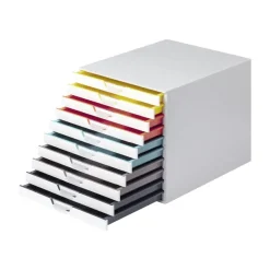 Durable Varicolor Mix - Module de classement 10 tiroirs - multicolore