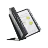 Durable Vario - Pupitre de table (lutrin) avec 10 pochettes A4 - noir