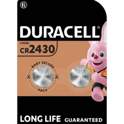 Duracell CR 2430 - 2 piles boutons - 3V