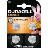 DURACELL CR2032 - 4 piles boutons - 3V