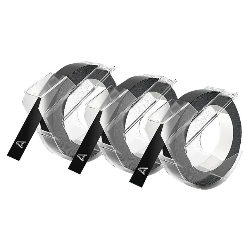 DYMO - bande de gaufrage 3D - 3 rouleau(x) - rouleau (0,9 cm x 3 m)