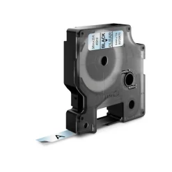 Dymo D1 - Ruban d'étiquettes auto-adhésives - 1 rouleau (9 mm x 7 m) - fond transparent écriture noire