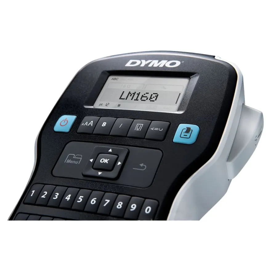 Dymo LabelManager 160 - Étiqueteuse - imprimante d'étiquettes monochrome - impression par transfert thermique