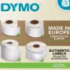 Dymo LabelWriter - Ruban d'étiquettes auto-adhésives - 1 rouleau de 220 étiquettes (50 x 12 mm) - fond blanc écriture noire