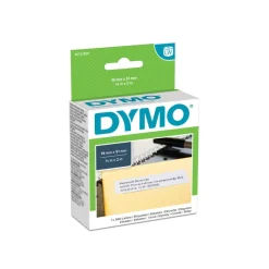 Dymo LabelWriter MultiPurpose - Ruban d'étiquettes auto-adhésives - 1 rouleau de 500 étiquettes (19 x 51 mm) - fond blanc écriture noire