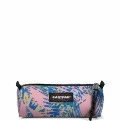 EASTPAK Benchmark - Trousse 1 compartiment - pink sea - 6 x 20,5 x 7,5 cm