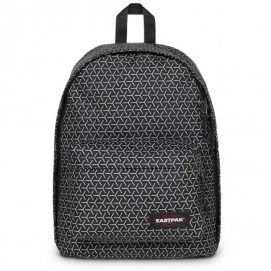 EASTPAK Out Of Office - Sac à dos refleks metal black avec compartiment pour ordinateur portable