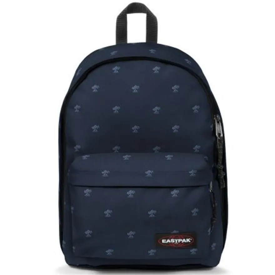 EASTPAK Out Of Office - Sac à dos navy palm avec compartiment pour ordinateur portable