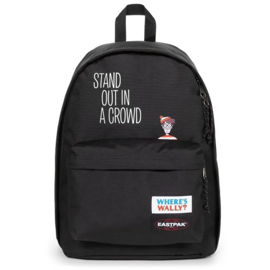 EASTPAK Out Of Office - Sac à dos Wally silk black avec compartiment pour ordinateur portable