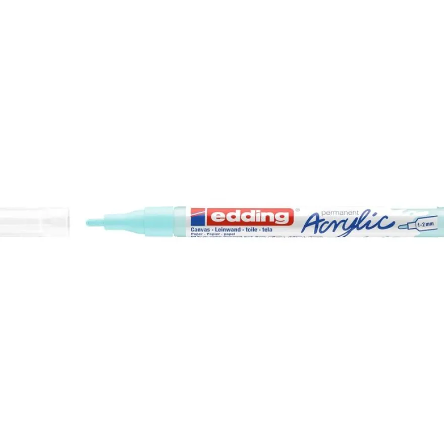 Edding 5300 - Marqueur acrylique - bleu pastel