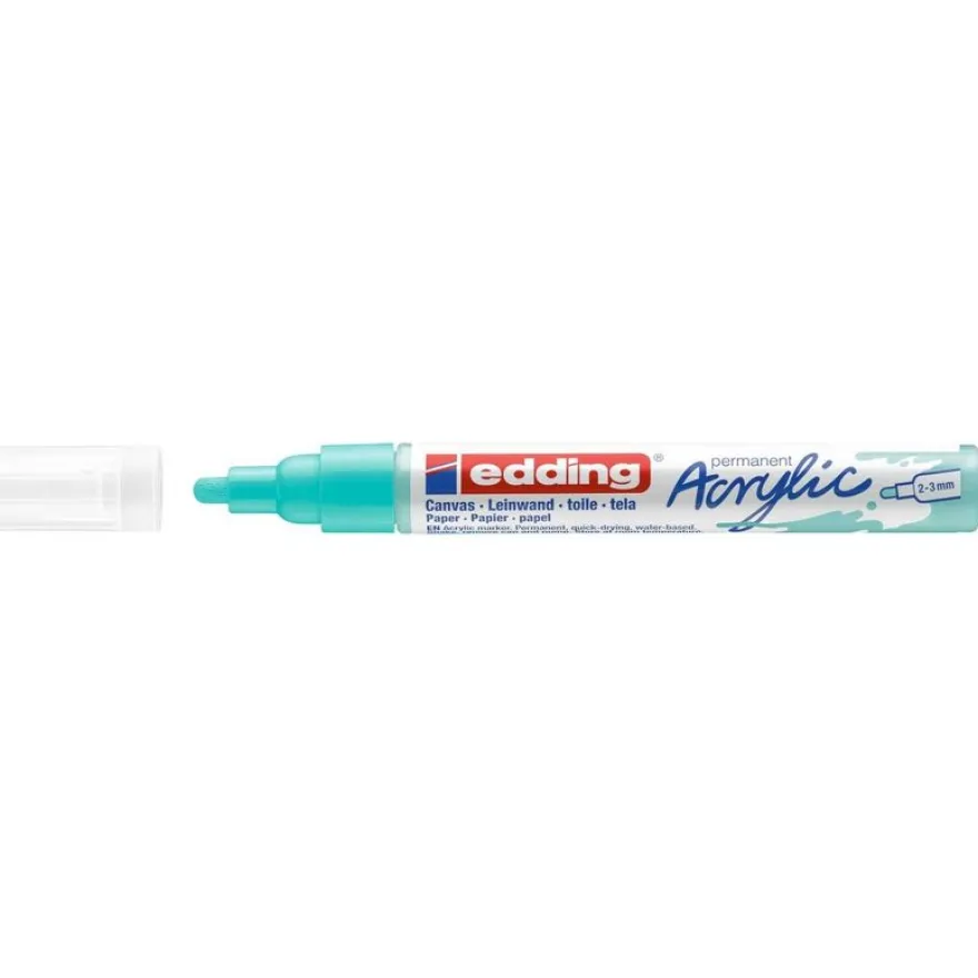 Edding 5100 - Marqueur acrylique - turquoise