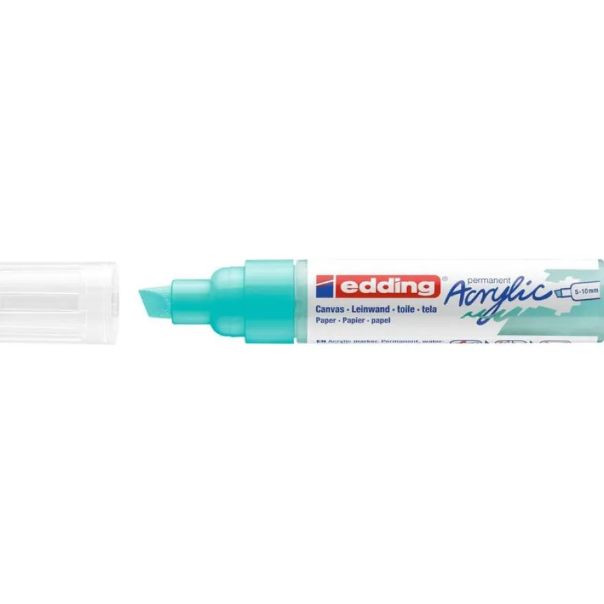 Edding 5000 - Marqueur acrylique - turquoise
