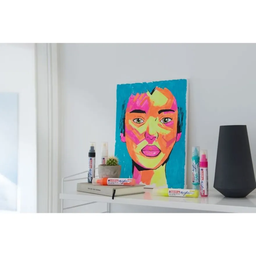Edding 5000 - Marqueur acrylique - turquoise