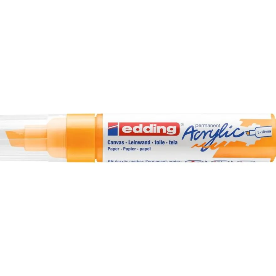 Edding 5000 - Marqueur acrylique - jaune soleil