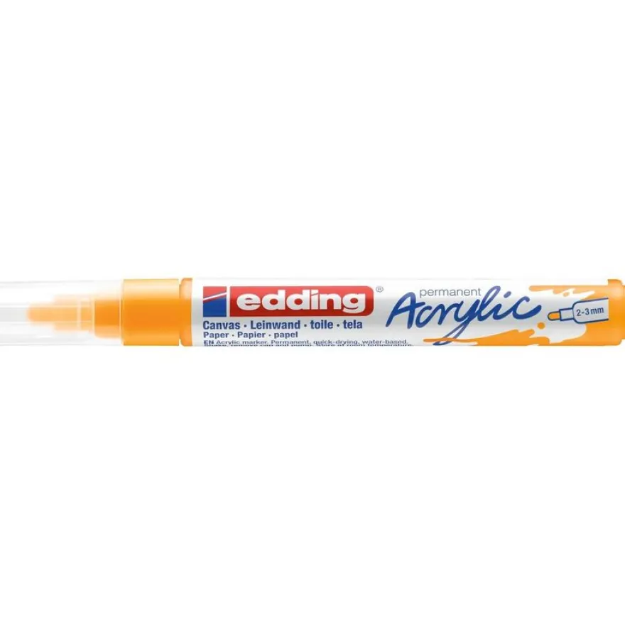 Edding 5100 - Marqueur acrylique - jaune soleil