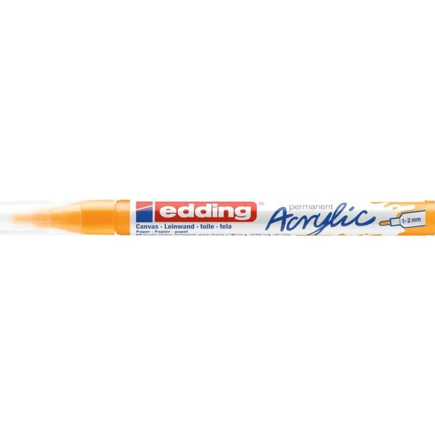Edding 5300 - Marqueur acrylique - jaune soleil