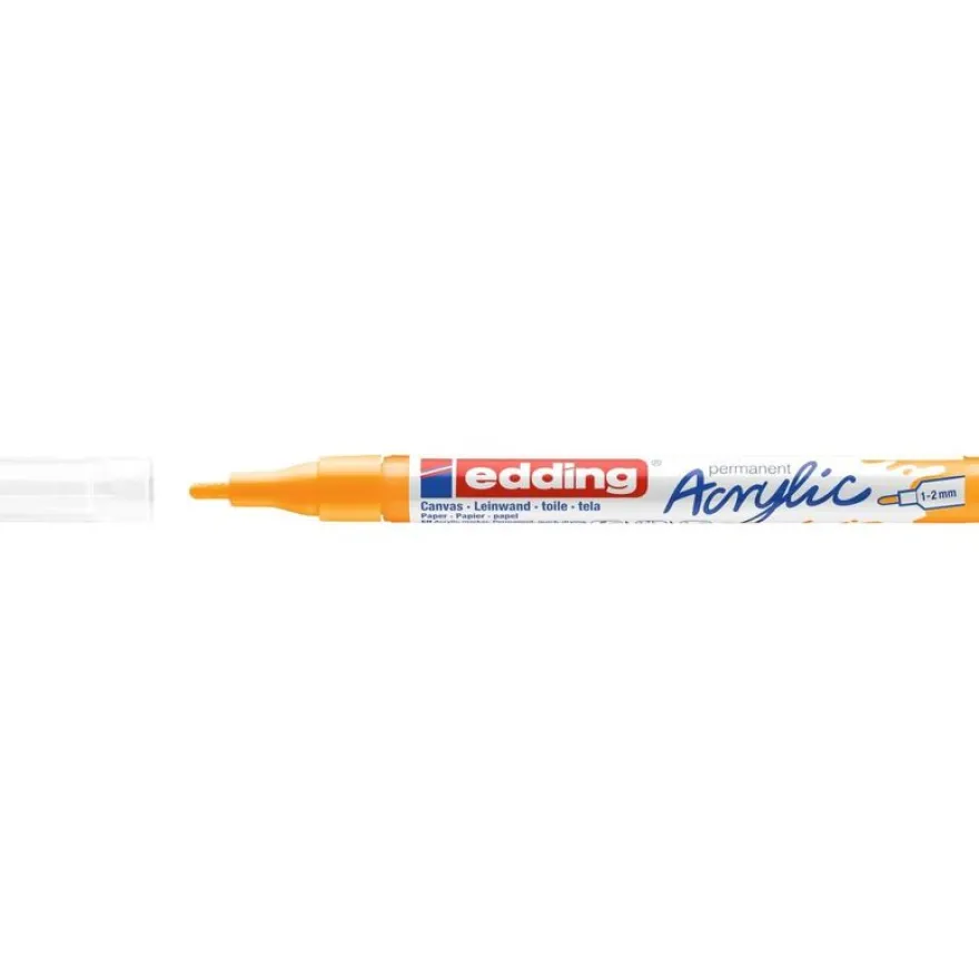 Edding 5300 - Marqueur acrylique - jaune soleil