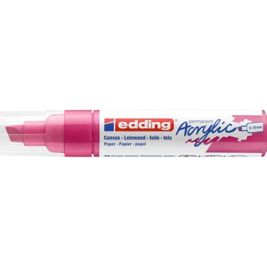 Edding 5000 - Marqueur acrylique - magenta