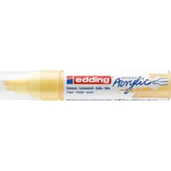 Edding 5000 - Marqueur acrylique - jaune pastel