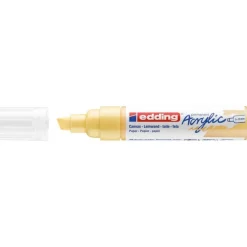 Edding 5000 - Marqueur acrylique - jaune pastel