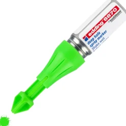 edding - Marqueur Spray Zones Inaccessibles e-8870 Vert Fluo - Pulvérisation jusqu'à 50 mm