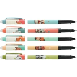 Effacink plastique INK "Fluffy's" 5 designs assortis