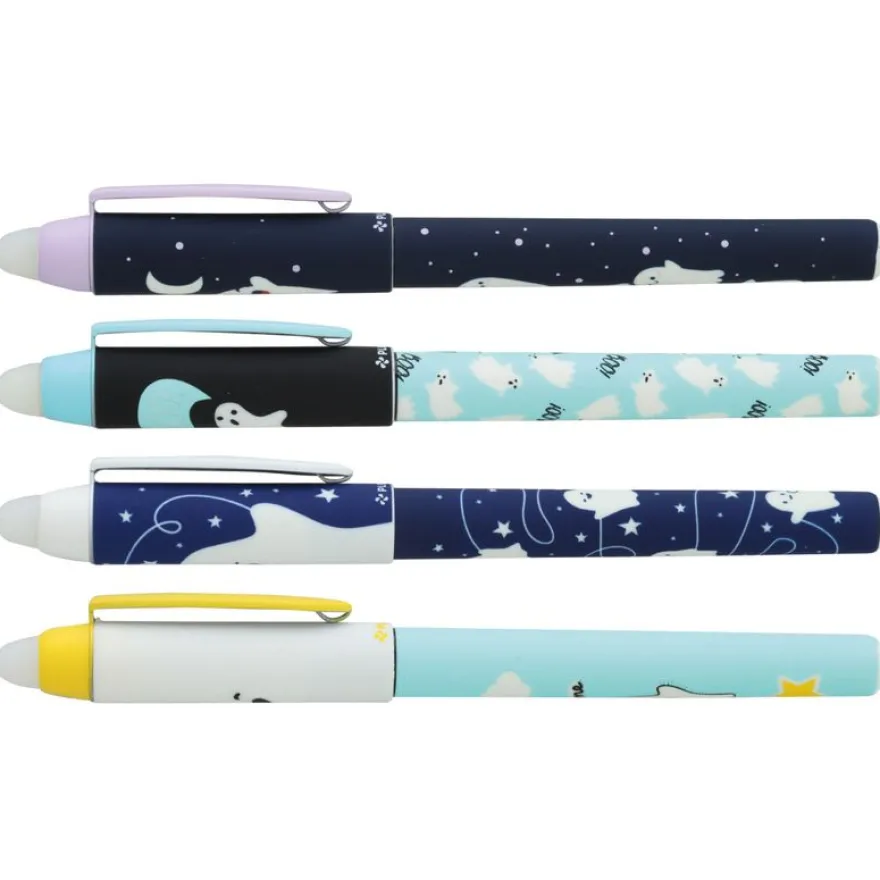 Effacink plastique INK Petit fantôme 4 designs assortis