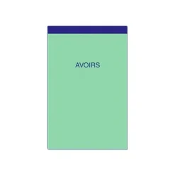ELVE - Bloc d'Avoirs - 50 dupli - 10 x 15,5 cm