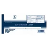 ELVE - Carnet à souche quittances de loyer - 50 feuillets - 10,5 x 24,5 cm