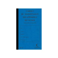 ELVE - Carnet de maintenance des appareils de levage - 32 pages - 13 x 21 cm