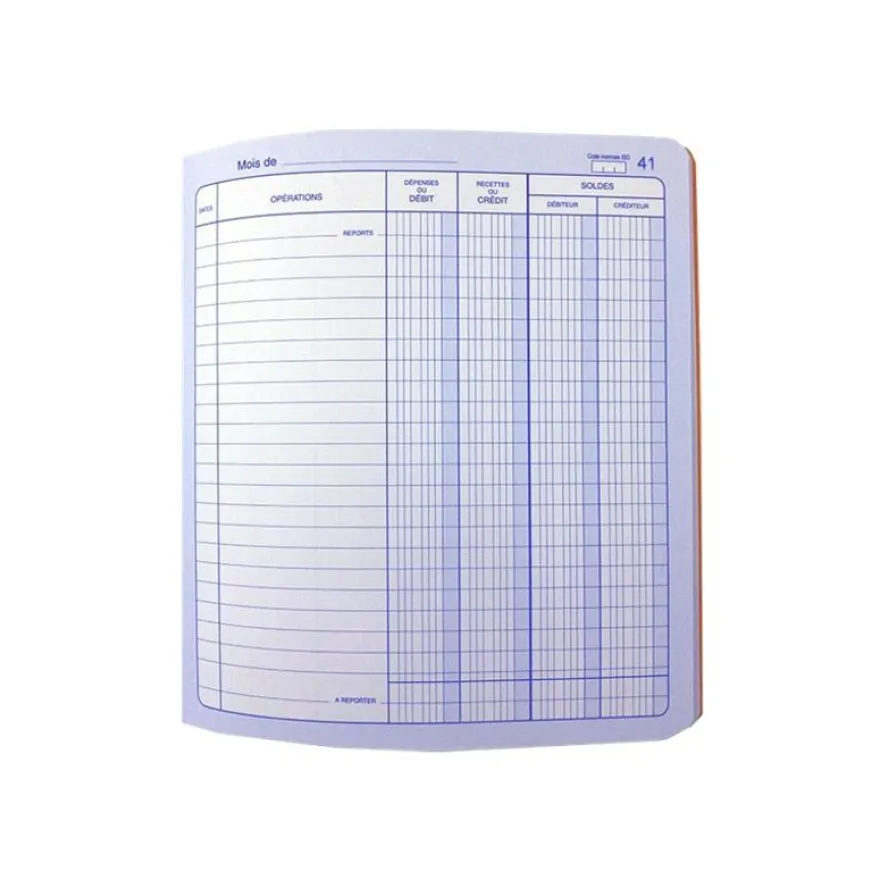 ELVE - Carnet de Position de compte - 21 x 19 cm - 80 pages