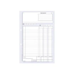 ELVE - Manifold Carnet de factures - 50 dupli - A4