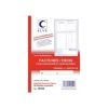 ELVE - Manifold Carnet de factures/devis pour auto-entrepreneurs - 50 dupli - A5