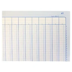 ELVE - Piqûre comptable - 13 colonnes sur 2 pages - 32 x 25 cm - 80 pages