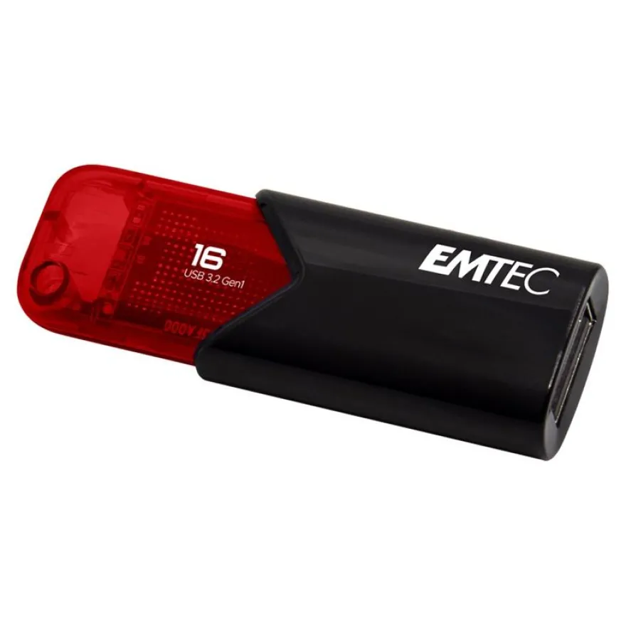 Emtec B110 Click Easy 3.2 - clé USB 3.2 - 16 Go - rouge