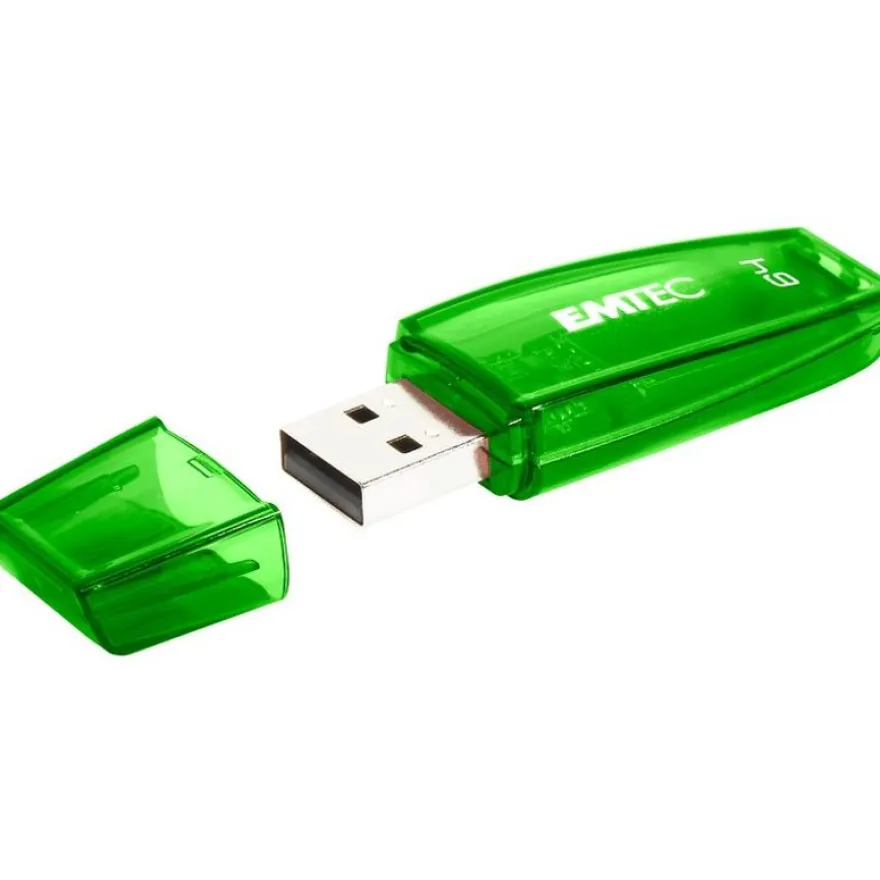Emtec C410 Color Mix - clé USB 2.0 - 64 Go - vert