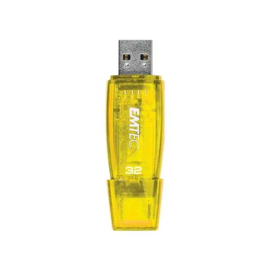 Emtec C410 Neon - pack de 3 clés USB 32 Go - USB 2.0