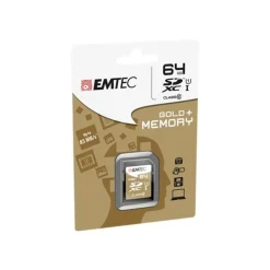 Emtec Elite Gold - carte mémoire 64 Go - Class 10 - SDXC UHS-I U1