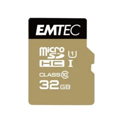 Emtec Elite Gold - carte mémoire 32 Go - Class 10 - micro SDHC