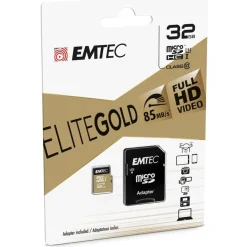 Emtec Elite Gold - carte mémoire 32 Go - Class 10 - micro SDHC