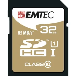 Emtec Elite Gold - carte mémoire 32 Go - Class 10 - SDHC UHS-I U1
