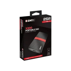 EMTEC SSD Power Plus X200 - Disque dur externe SSD - 512 Go - USB 3.1 Gen 1