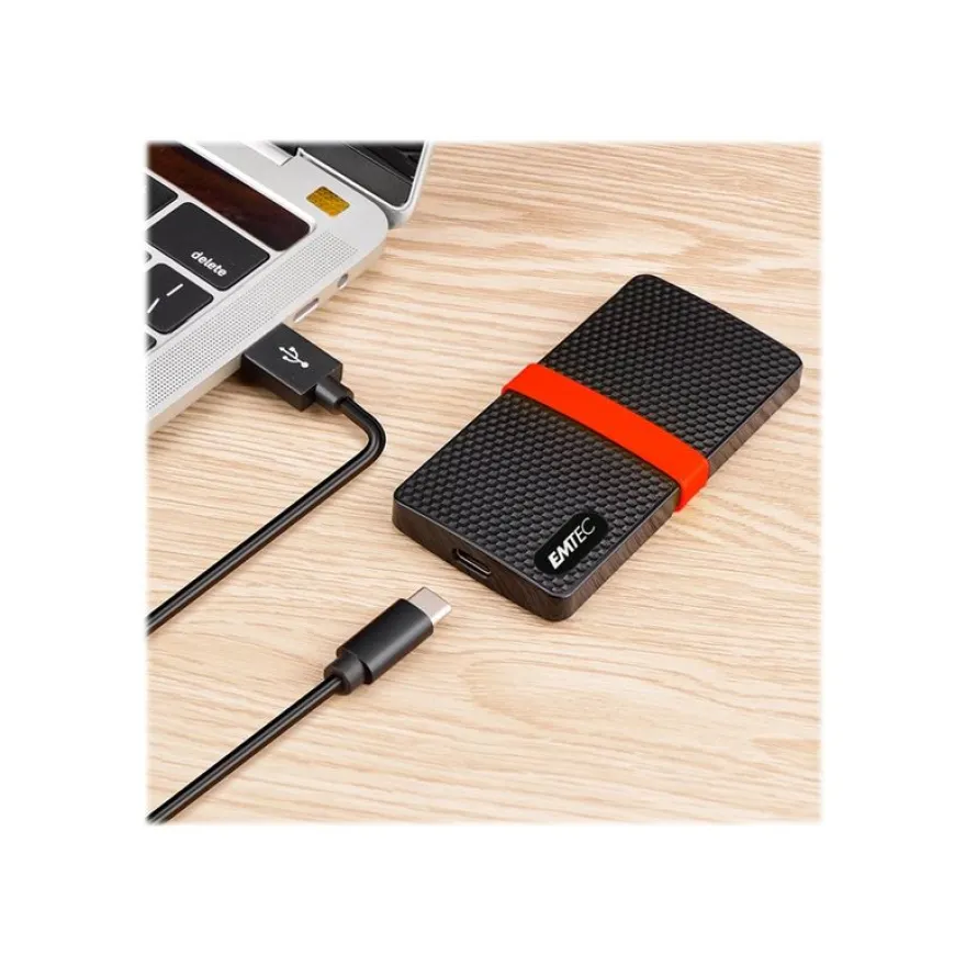 EMTEC SSD Power Plus X200 - SSD - Disque dur externe 1 To - USB 3.1