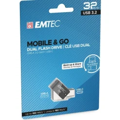 Emtec T260C - clé USB 32 Go - USB 3.2