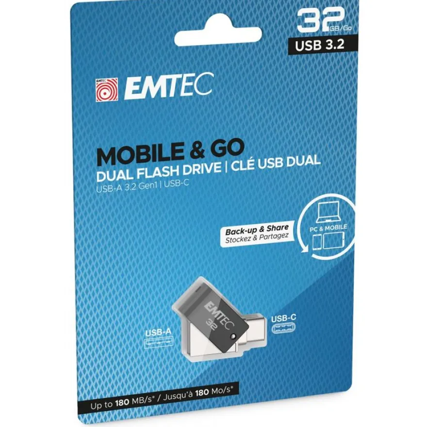 Emtec T260C - clé USB 32 Go - USB 3.2