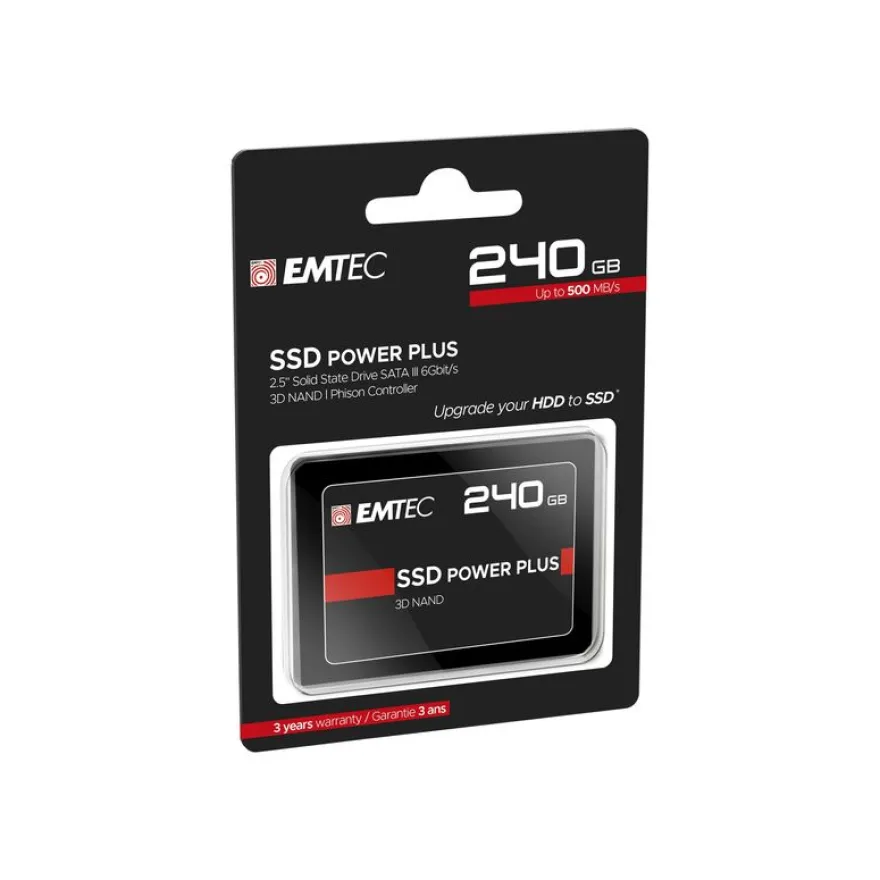 EMTEC X150 Power Plus 3D NAND - Disque dur SSD - 240 Go