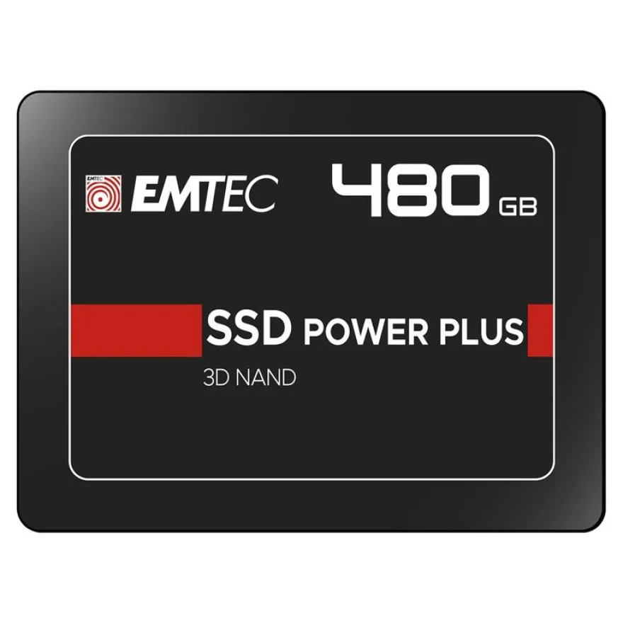 EMTEC X150 Power Plus 3D NAND - Disque SSD - 480 Go - SATA 6Gb/s