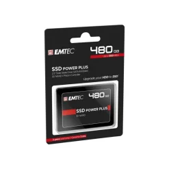 EMTEC X150 Power Plus 3D NAND - Disque SSD - 480 Go - SATA 6Gb/s
