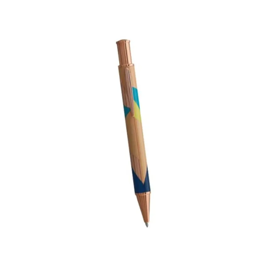 Enzo Varini Palazzo Scandinavo - Stylo à bille - bleu rose